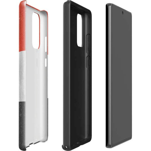 Yemen Flag Distressed Galaxy Note20 5G Pro Case